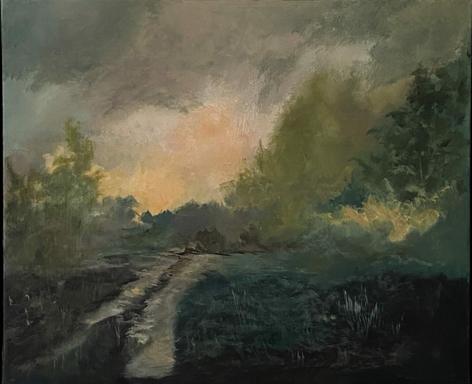 Painting Elos Traum by Beate Heusel