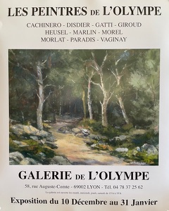 Exhibition Les Peintre de l'Olympe à Lyon